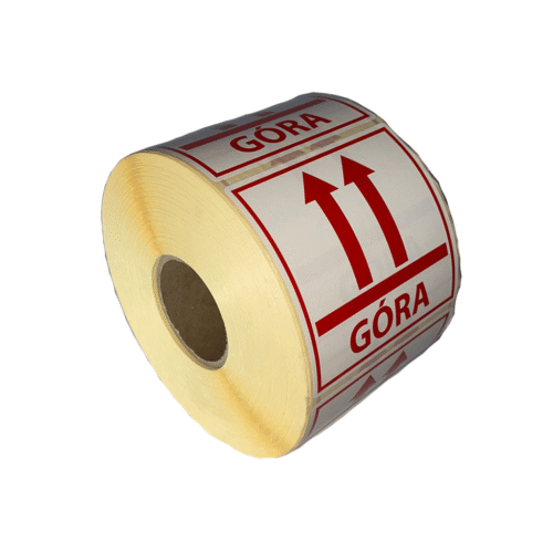 Etykiety samoprzylepne GÓRA 1000szt.