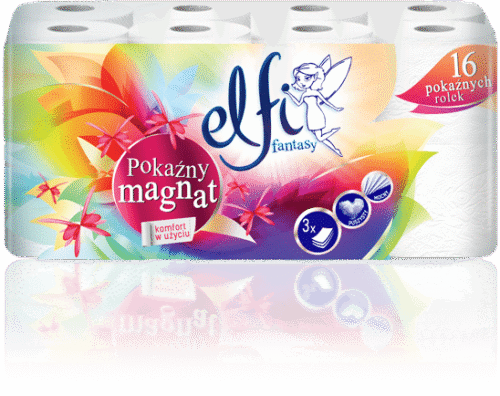Papier toaletowy elfi 16 rolek