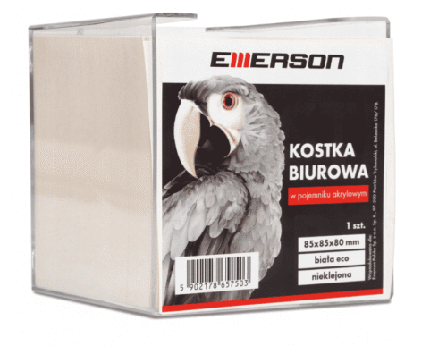 Karteczki białe kostka