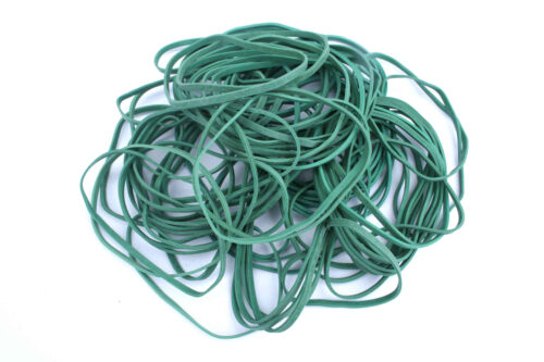 Gumki recepturki zielone 30mm