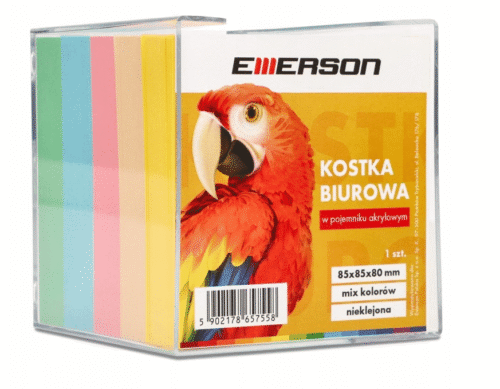 Karteczki kolorowe kostka