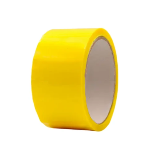Taśma Pakowa KOLOR Żółty 48x50